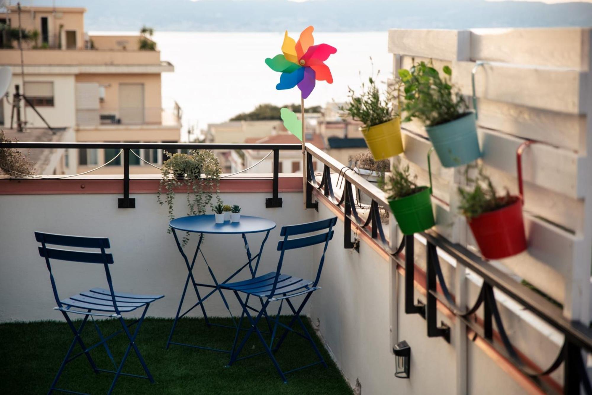רג'יו די קאלאבריה B&B Fuori Squadro - In Centro Con Terrazza Relax Vista Mare מראה חיצוני תמונה